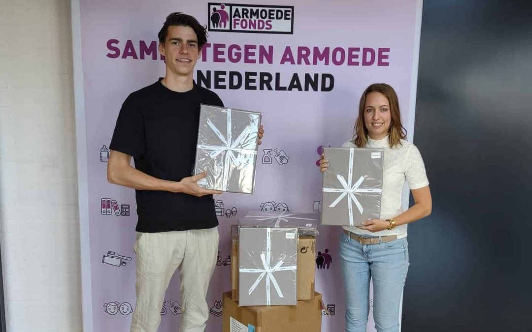 Wocha doneert luxe beddengoed aan het Armoedefonds!