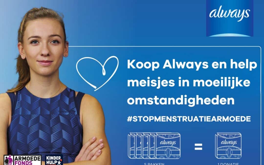 Koop Always en #StopMenstruatieArmoede