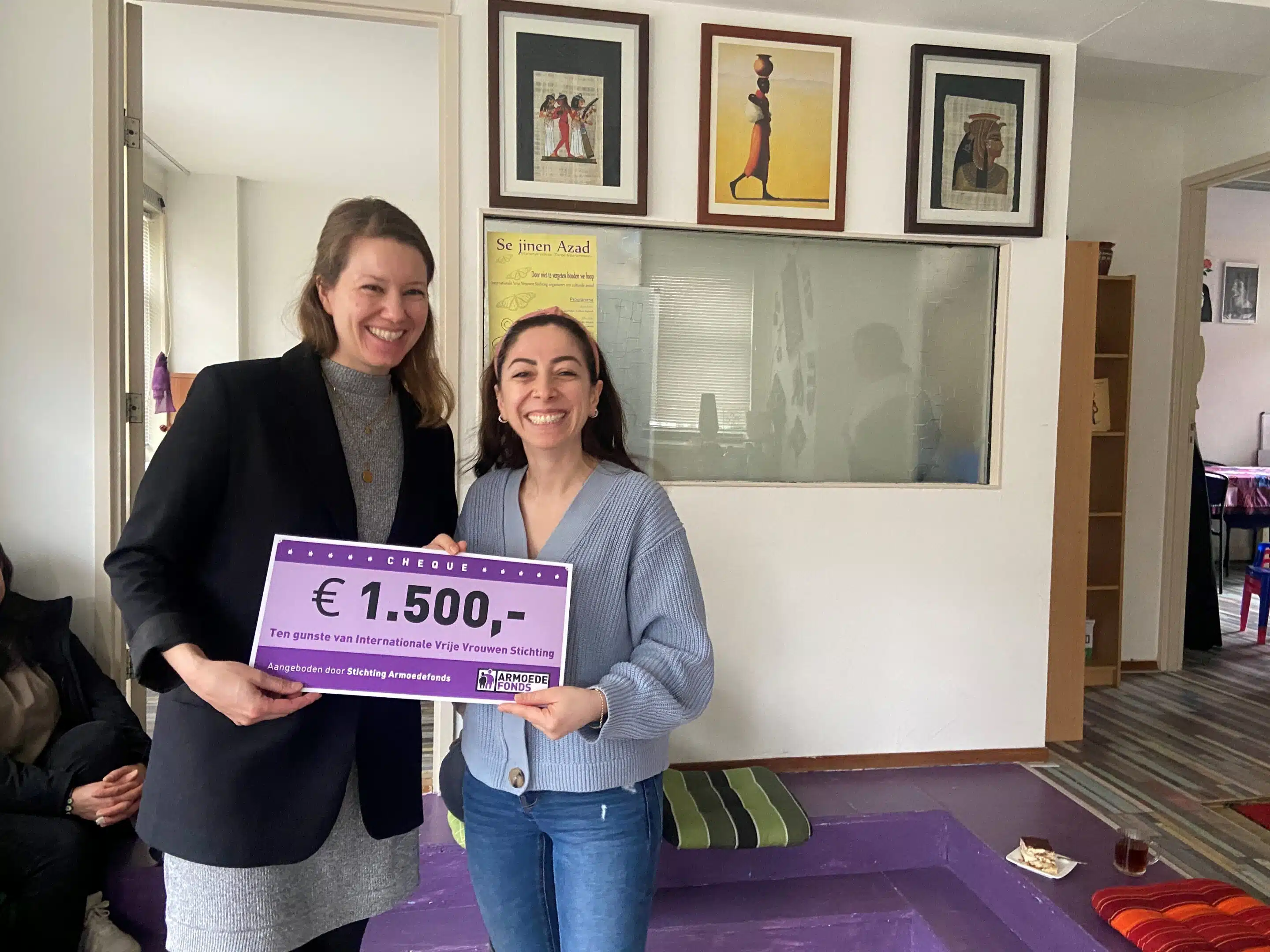Cheque internationale vrije vrouwen