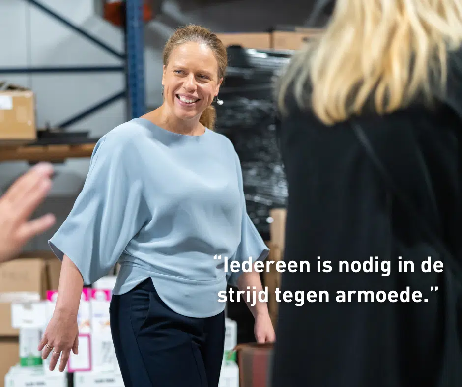 Carola Schouten “Iedereen is nodig in de strijd tegen armoede.”