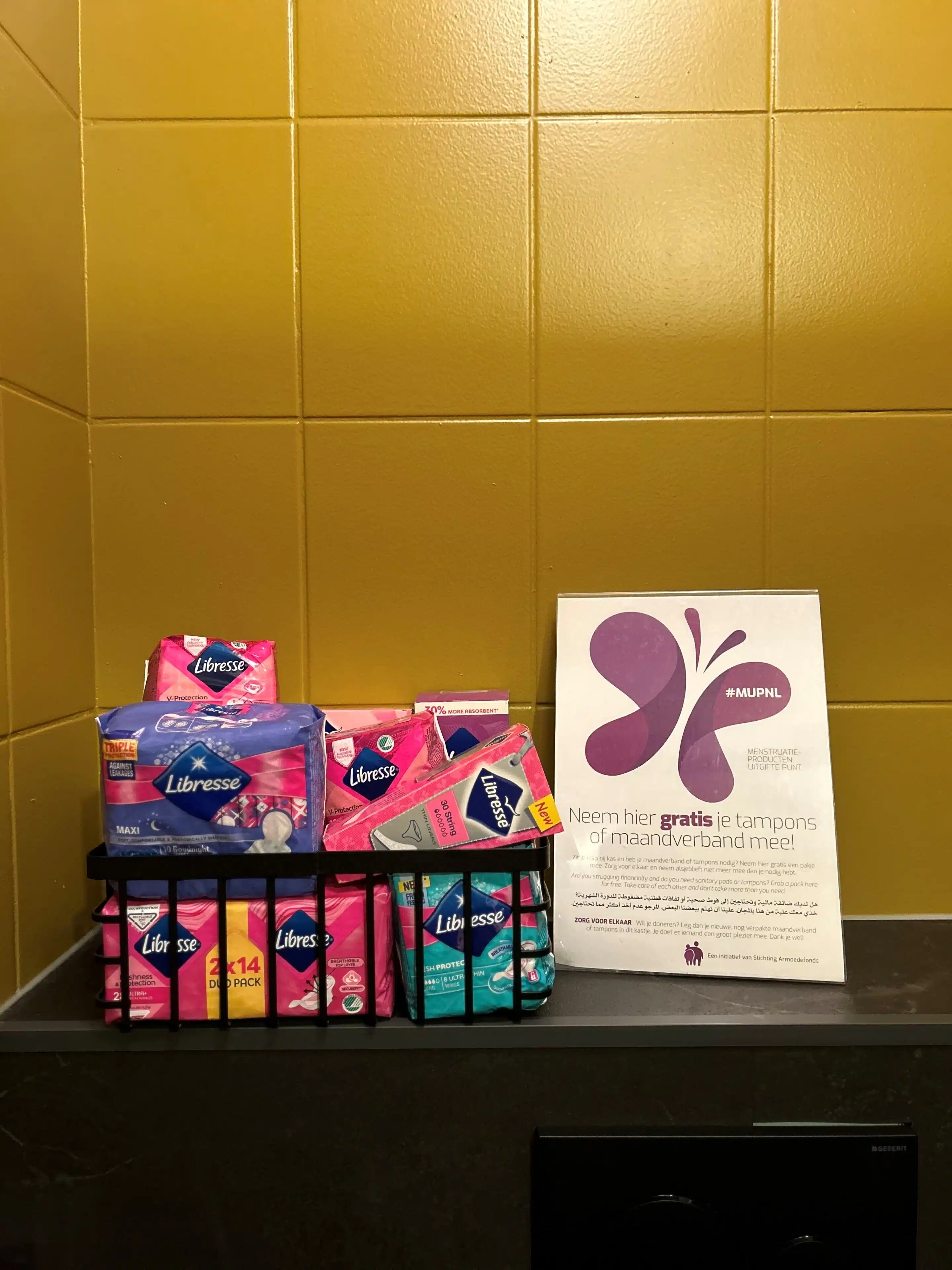 Armoedefonds & Libresse samen tegen menstruatiearmoede op Menstrual Hygiëne Day