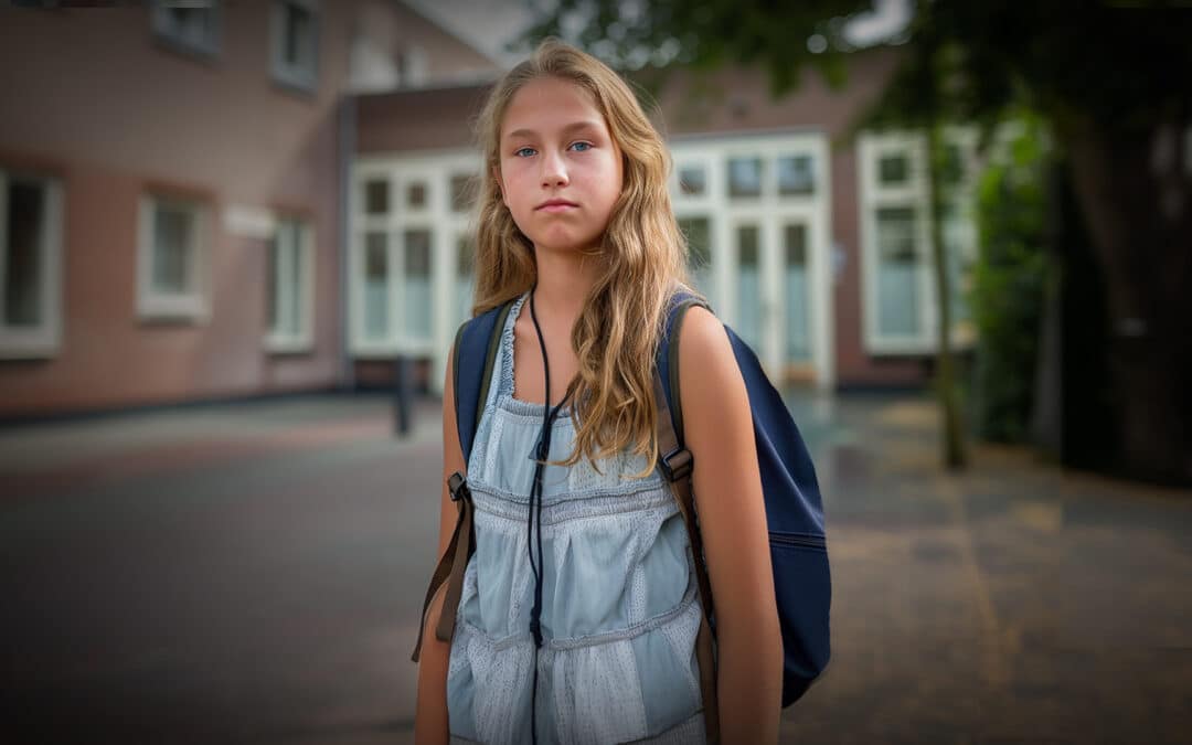 Armoedefonds met Alex van Keulen in RTL Boulevard in actie voor kinderen met een lege rugzak