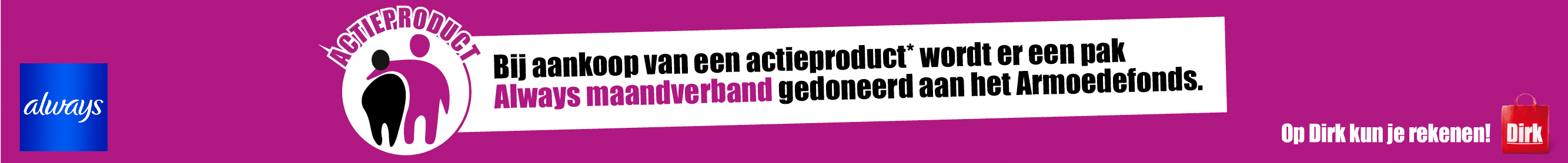 Actie menstruatiearmoede sept 2024 - Balk Actie uitleg in paarse balk