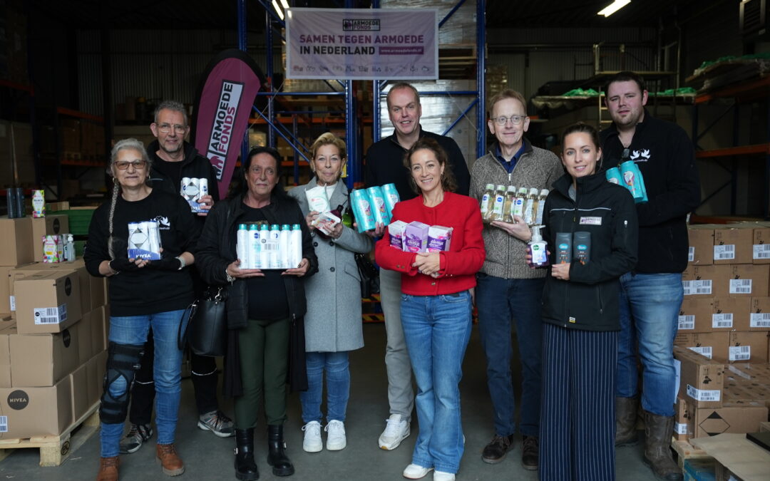 Samen tegen armoede: Kruidvat doneert verzorgingsproducten om armoede te verzachten