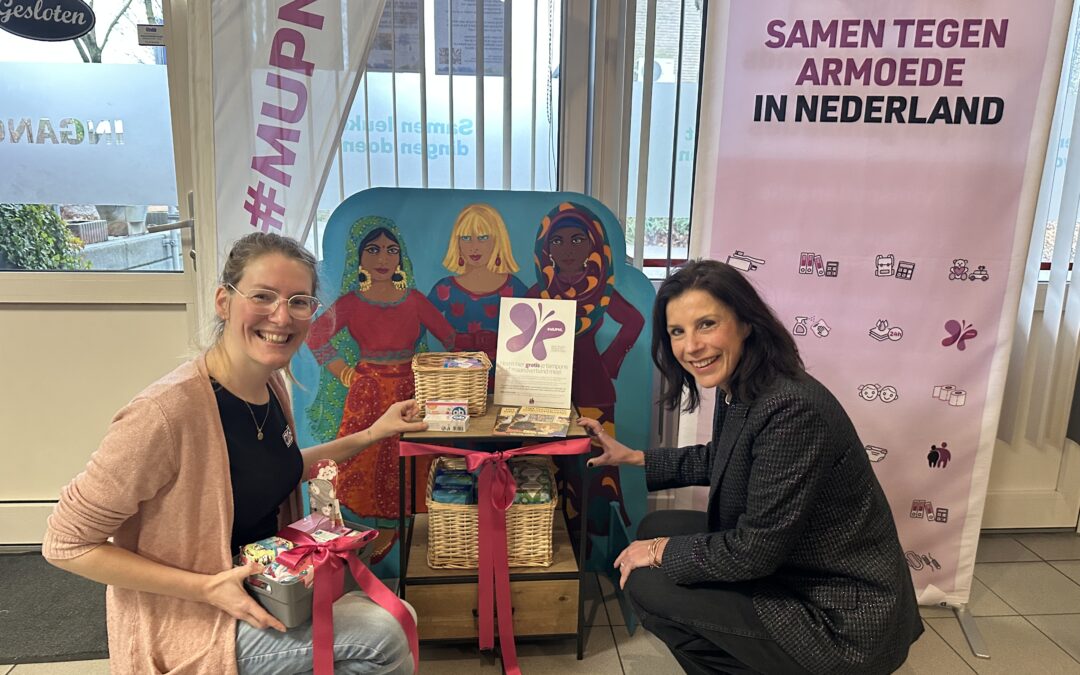 Nederland telt vanaf vandaag 2.500 Menstruatieproducten Uitgiftepunten