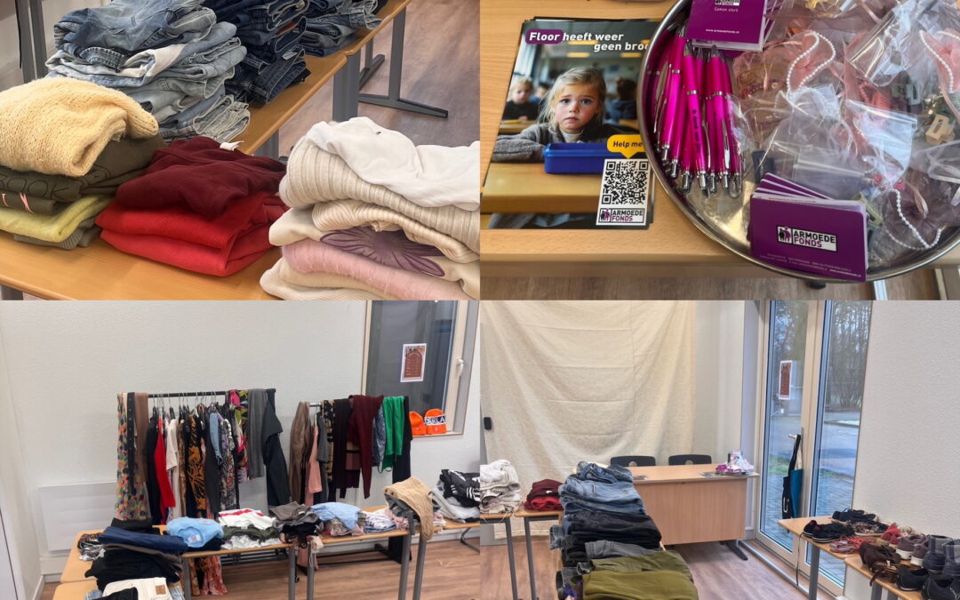 Leerlingen van scholengemeenschap Were Di zetten tweedehands winkel op