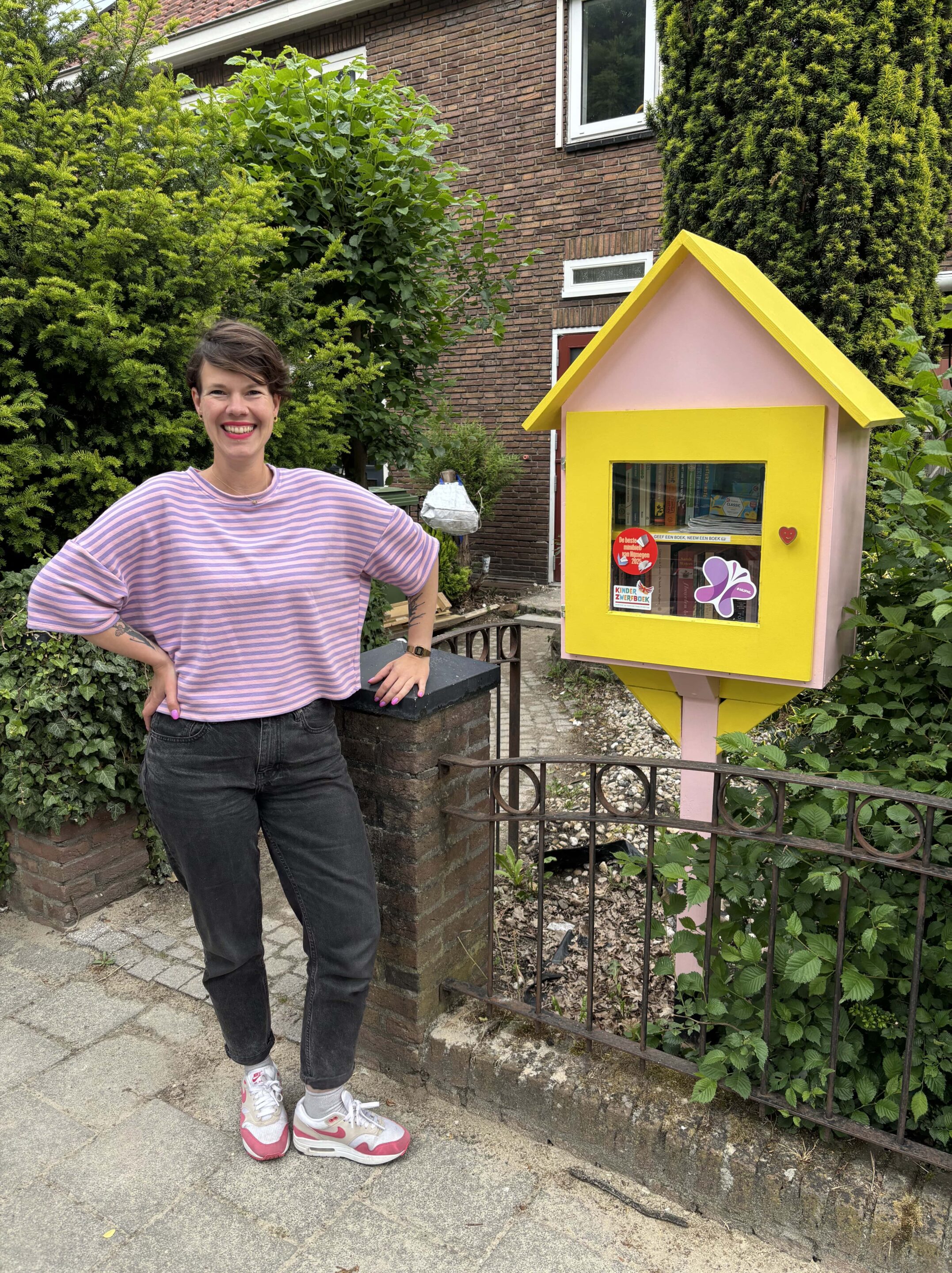 Menstruatieproducten maken minibieb Spekkie extra waardevol voor de buurt