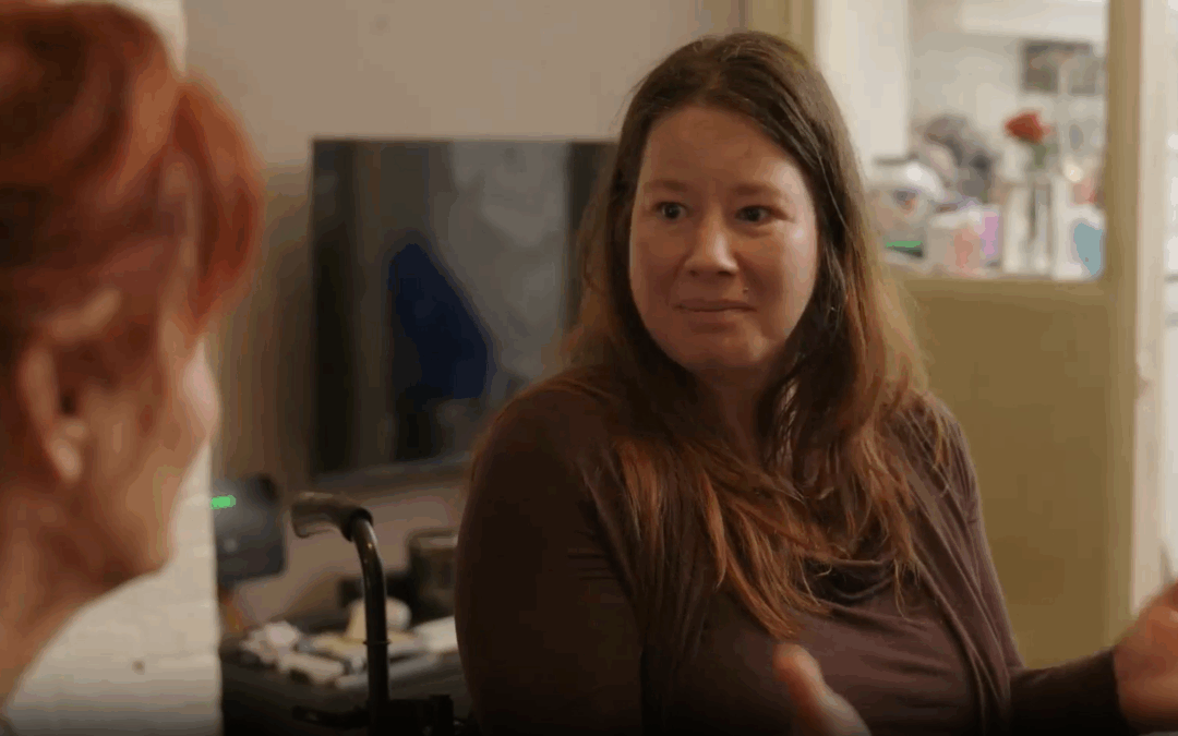 Voor Mandy is armoede beperkender dan haar rolstoel