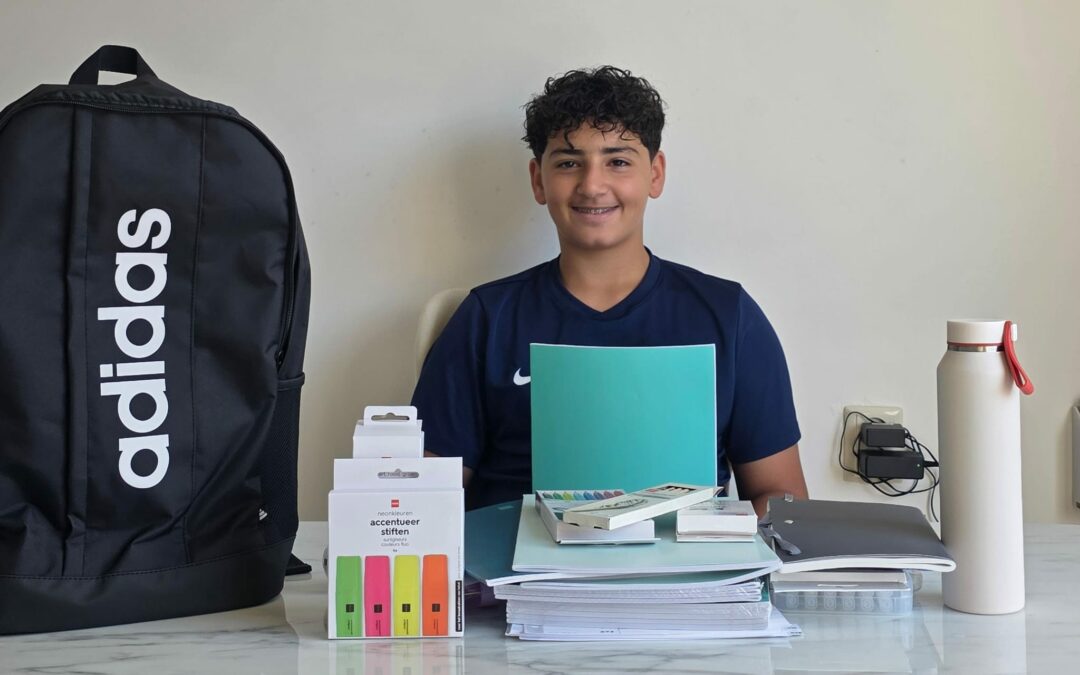 “Ik heb zelf mijn schoolspullen kunnen uitzoeken”